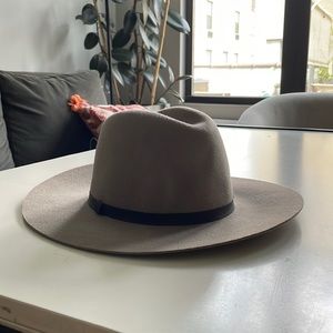 Saks Fifth Avenue Floppy Rimmed Hat